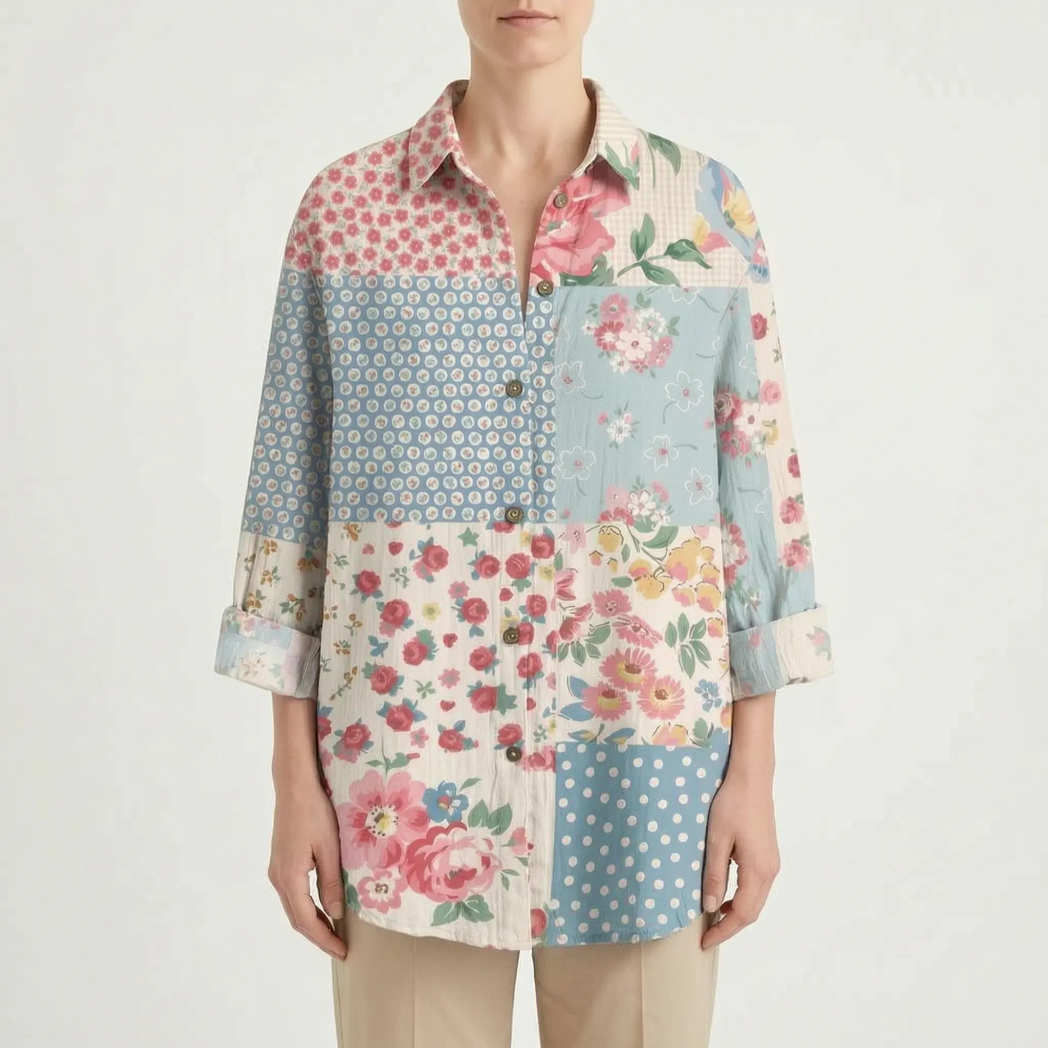 Reefglow™ -  Relaxed Fit Printed Shirt -  Casual Weekend Wear