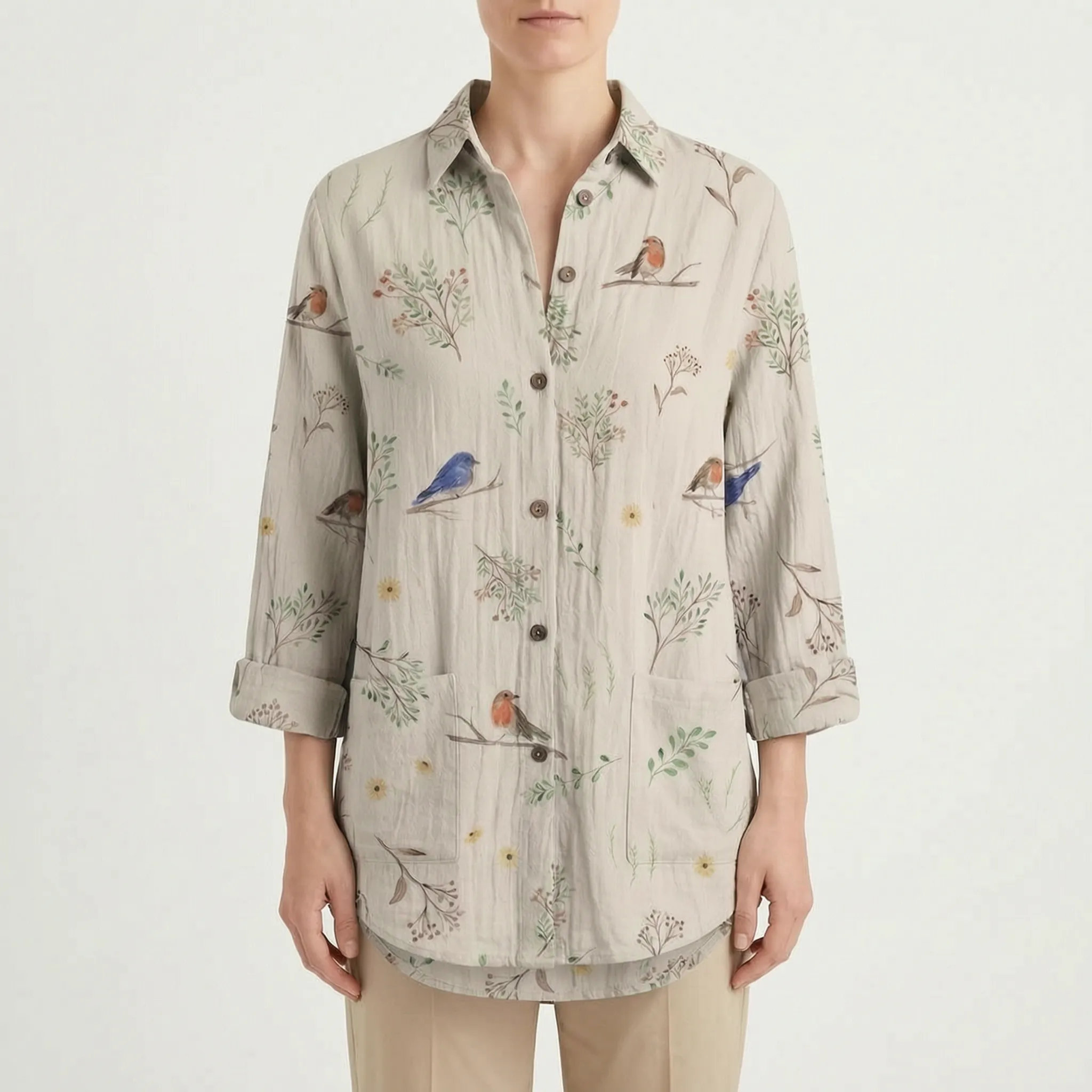 Reefglow™ -  Relaxed Fit Printed Shirt -  Casual Weekend Wear