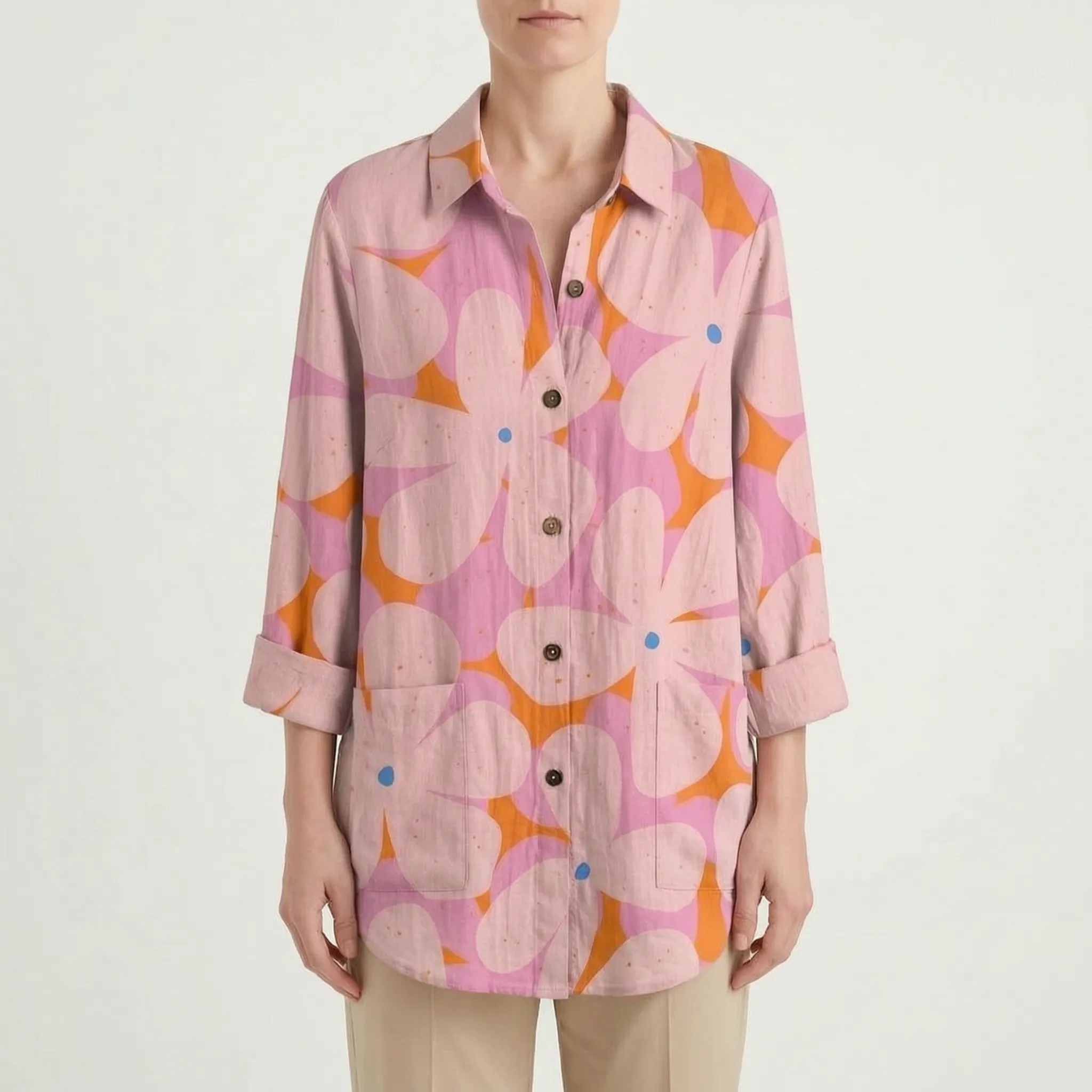 Reefglow™ -  Relaxed Fit Printed Shirt -  Casual Weekend Wear