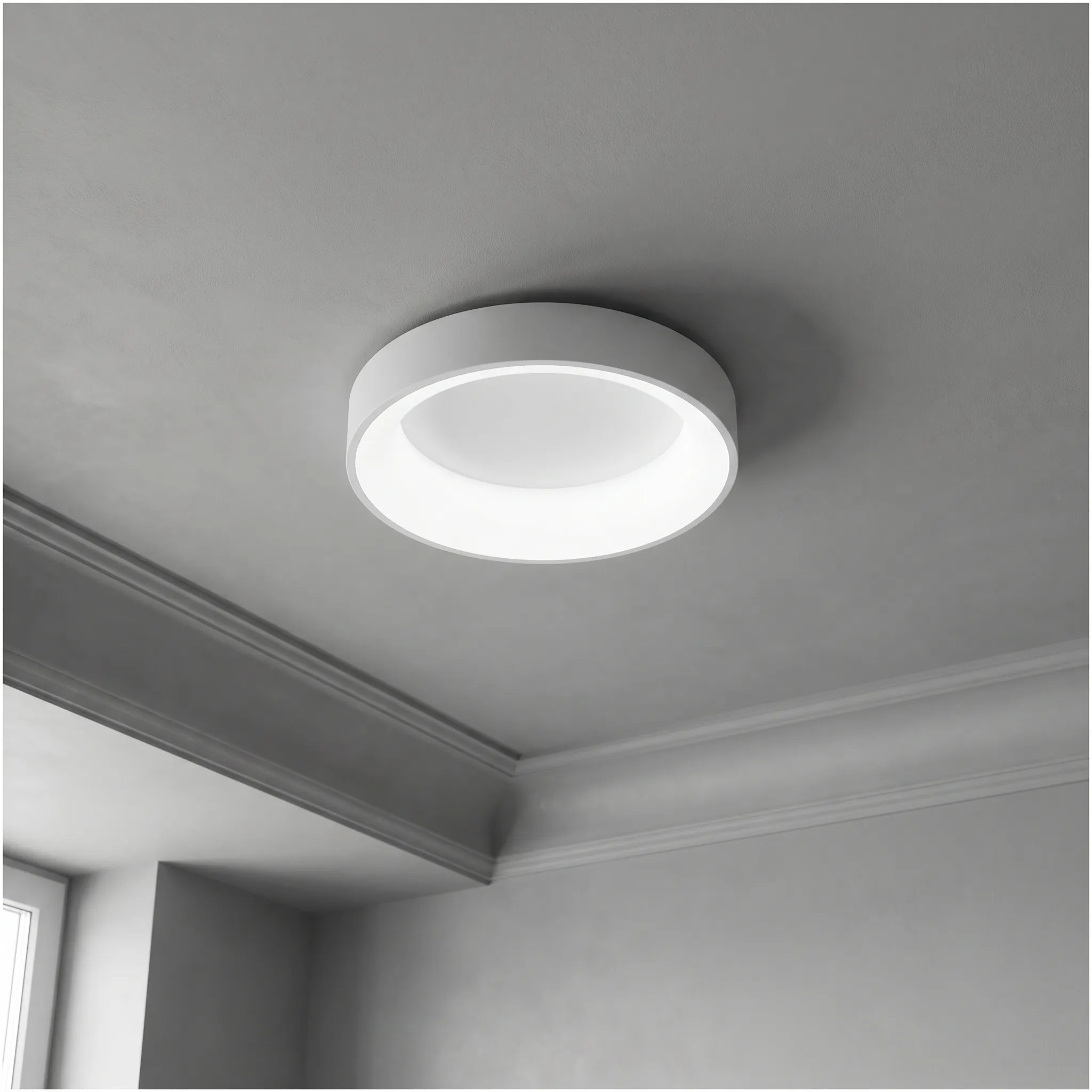 Rondax™ -  Minimalist Round Flush Ceiling Light -  Lighting Living Areas