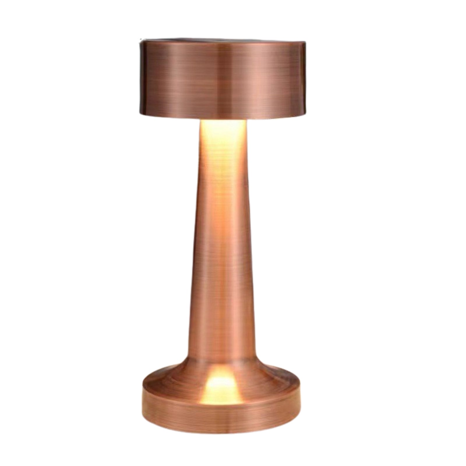 AuraGlow Touch-Control Rechargeable Table Lamp