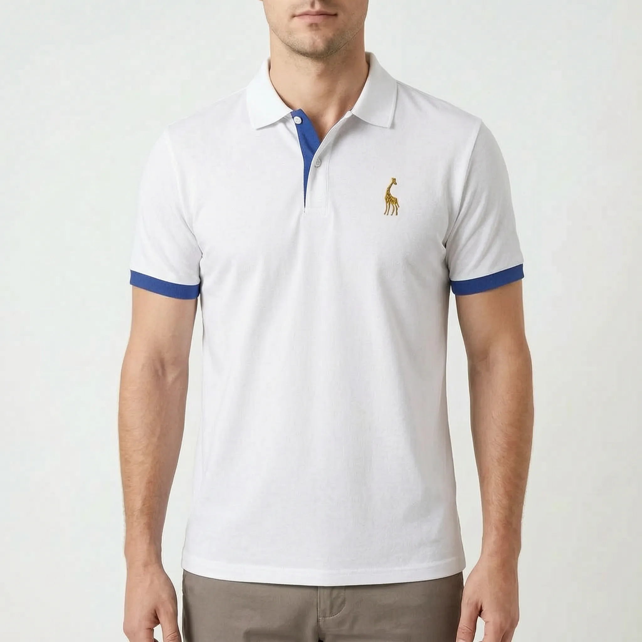 Rovano™ -  Men's Short-Sleeve Polo -  Smart Casual Dressing