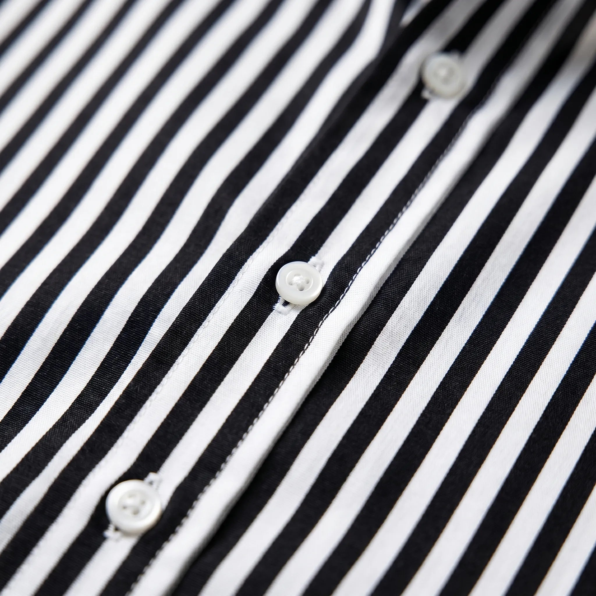 Rovik™ -  Men's Striped Long Sleeve Shirt -  Office Wear