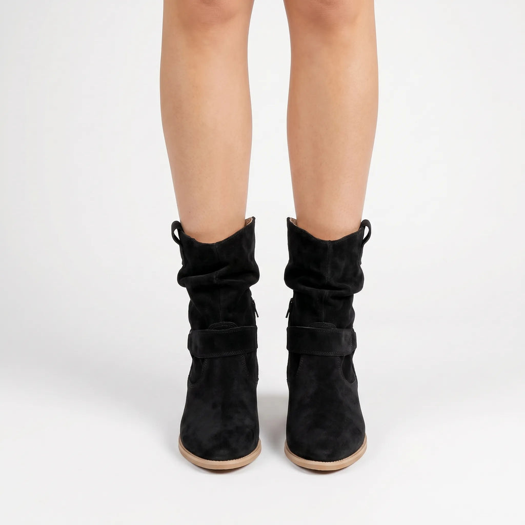Ruchela™ -  Slouchy Block Heel Boots -  Everyday Casual Wear