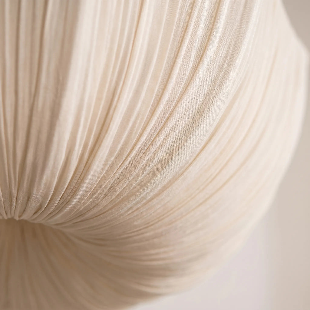 Ruchella™ -  Ruched Shade Ceiling Lamp -  Illuminating Dining Spaces