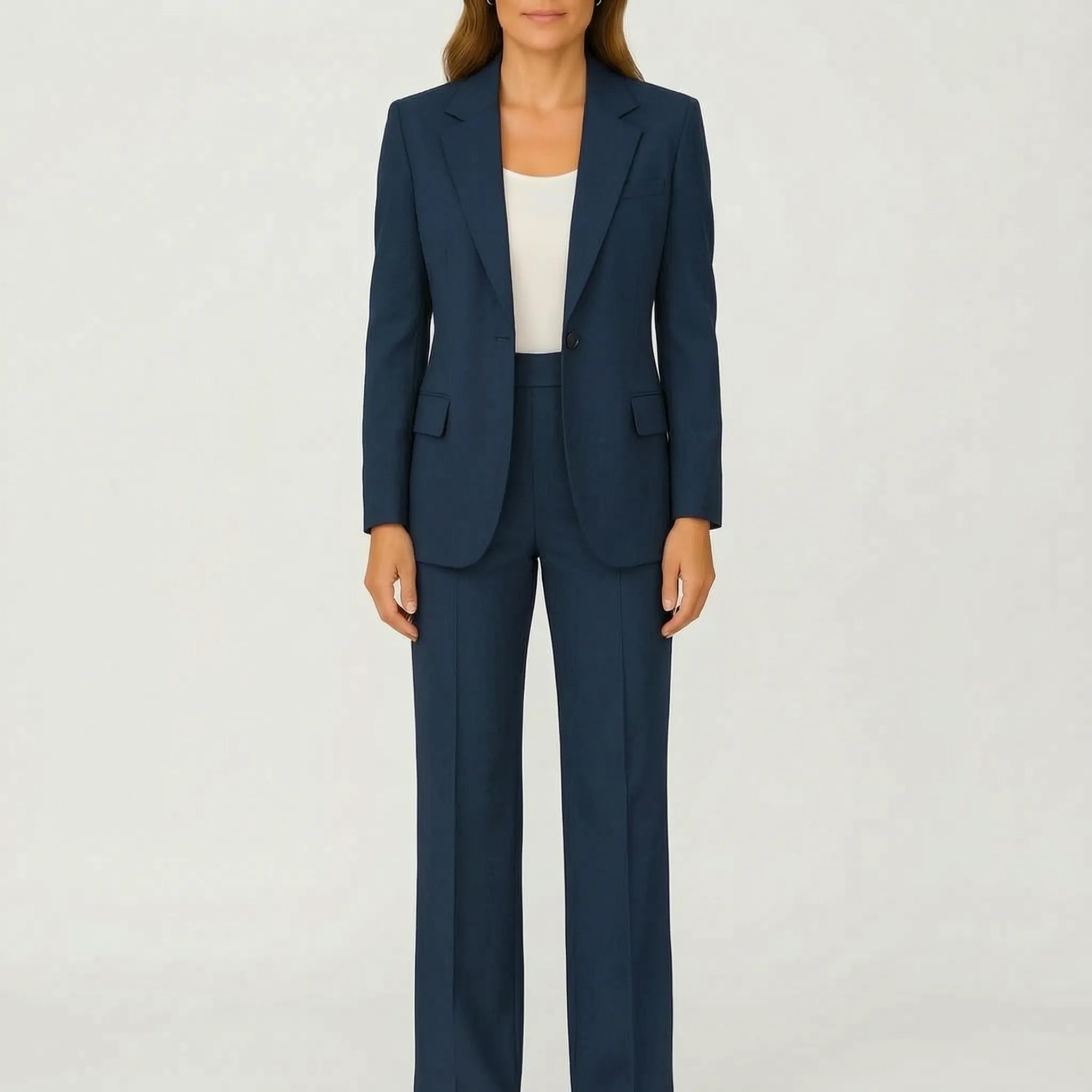 Sartox™ -  Tailored Women's Trouser Suit -  Office Wear