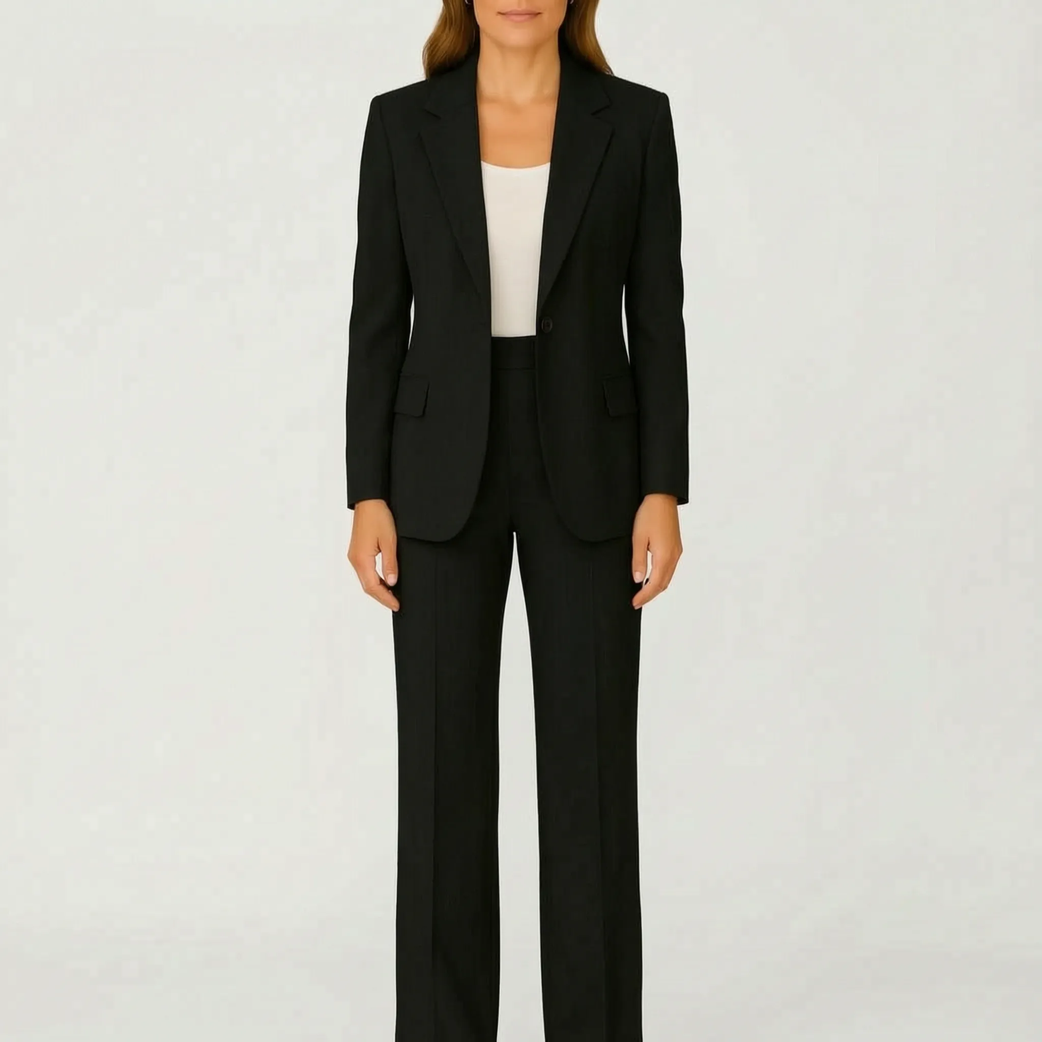 Sartox™ -  Tailored Women's Trouser Suit -  Office Wear