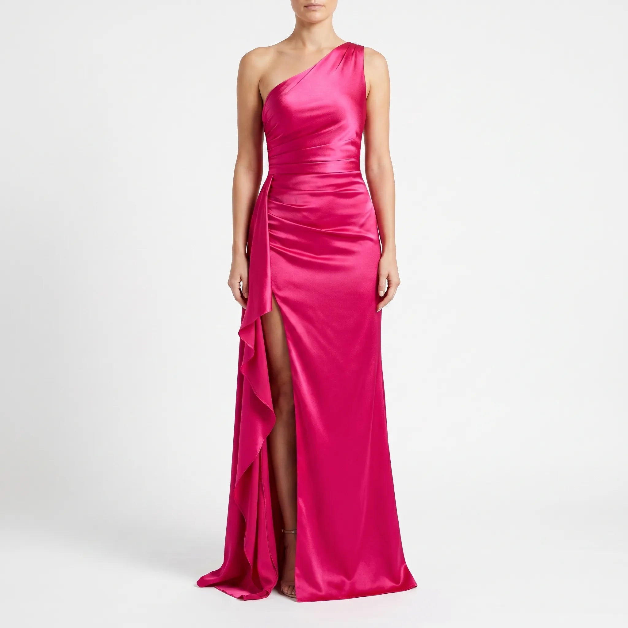 Sirelia™ -  Formal One-Shoulder Maxi Dress -  Formal Evening Events