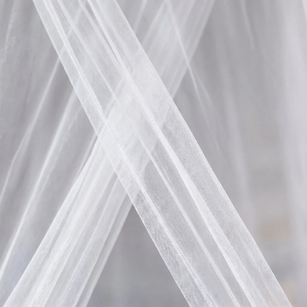SlumberVeil™ -  Foldable Bed Canopy -  Enclosing Sleeping Areas