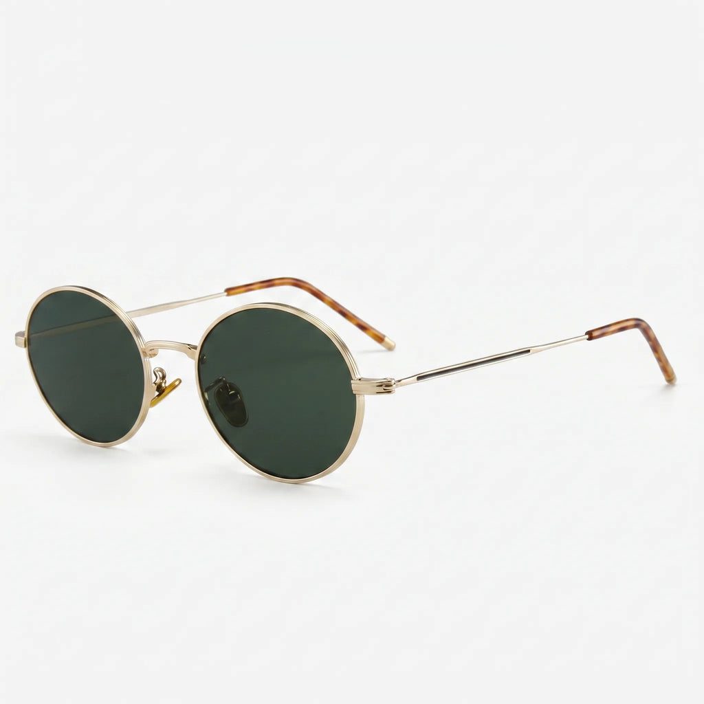 Solarix™ -  Round Vintage Style Sunglasses -  Reducing Bright Glare