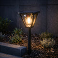 Solcrest™ -  Solar Powered Post Light -  Illuminating Garden Paths