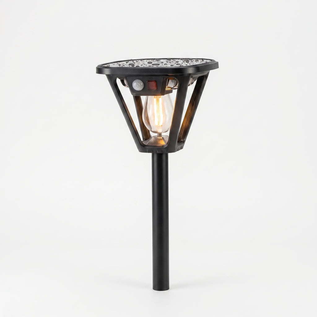 Solcrest™ -  Solar Powered Post Light -  Illuminating Garden Paths