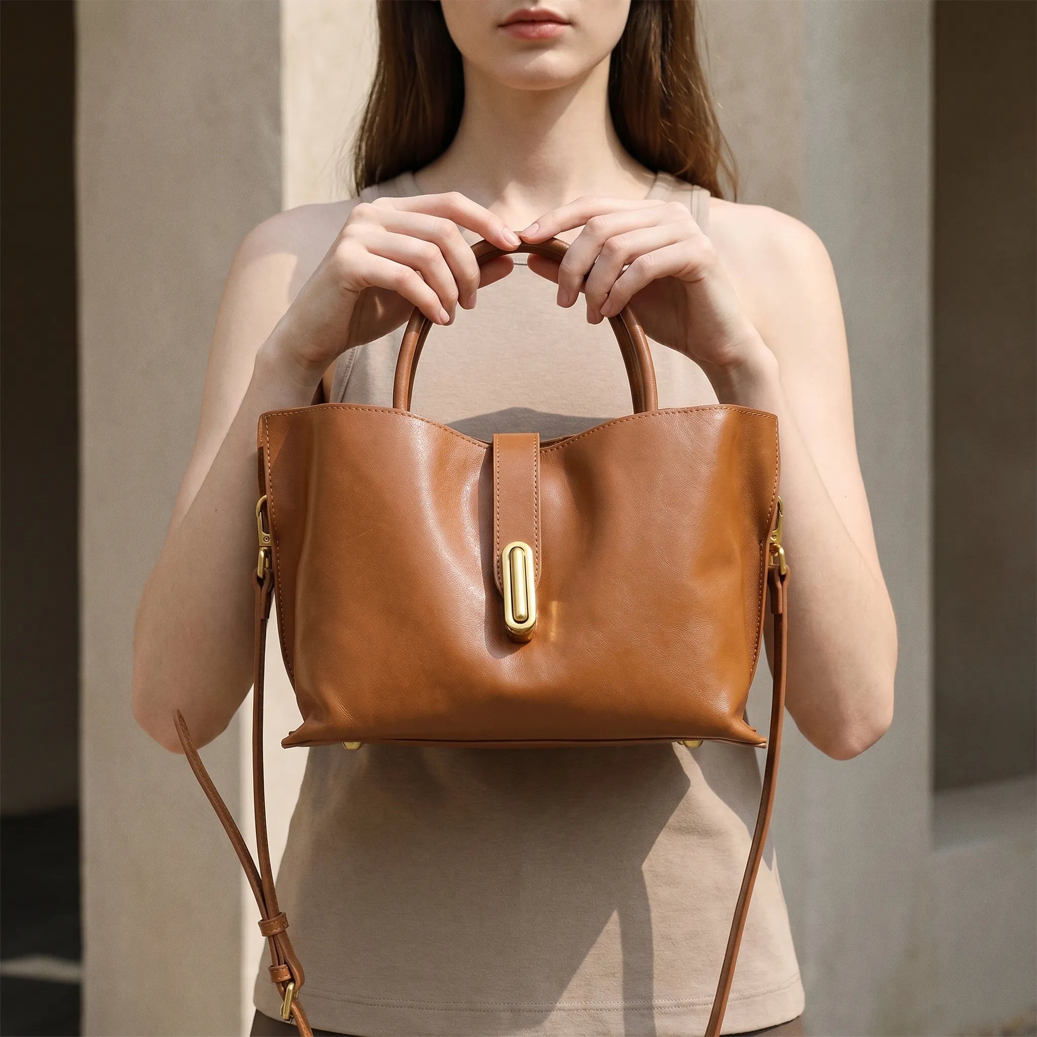 Solen™ -  Compact Crossbody Handbag -  Daily Commuting