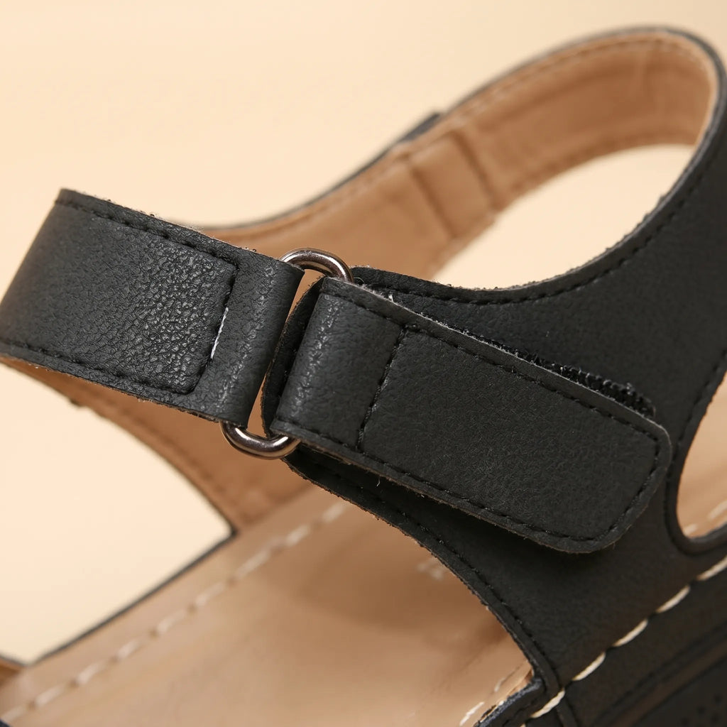Solinta™ -  Women's Wedge Sandals -  Casual City Walking