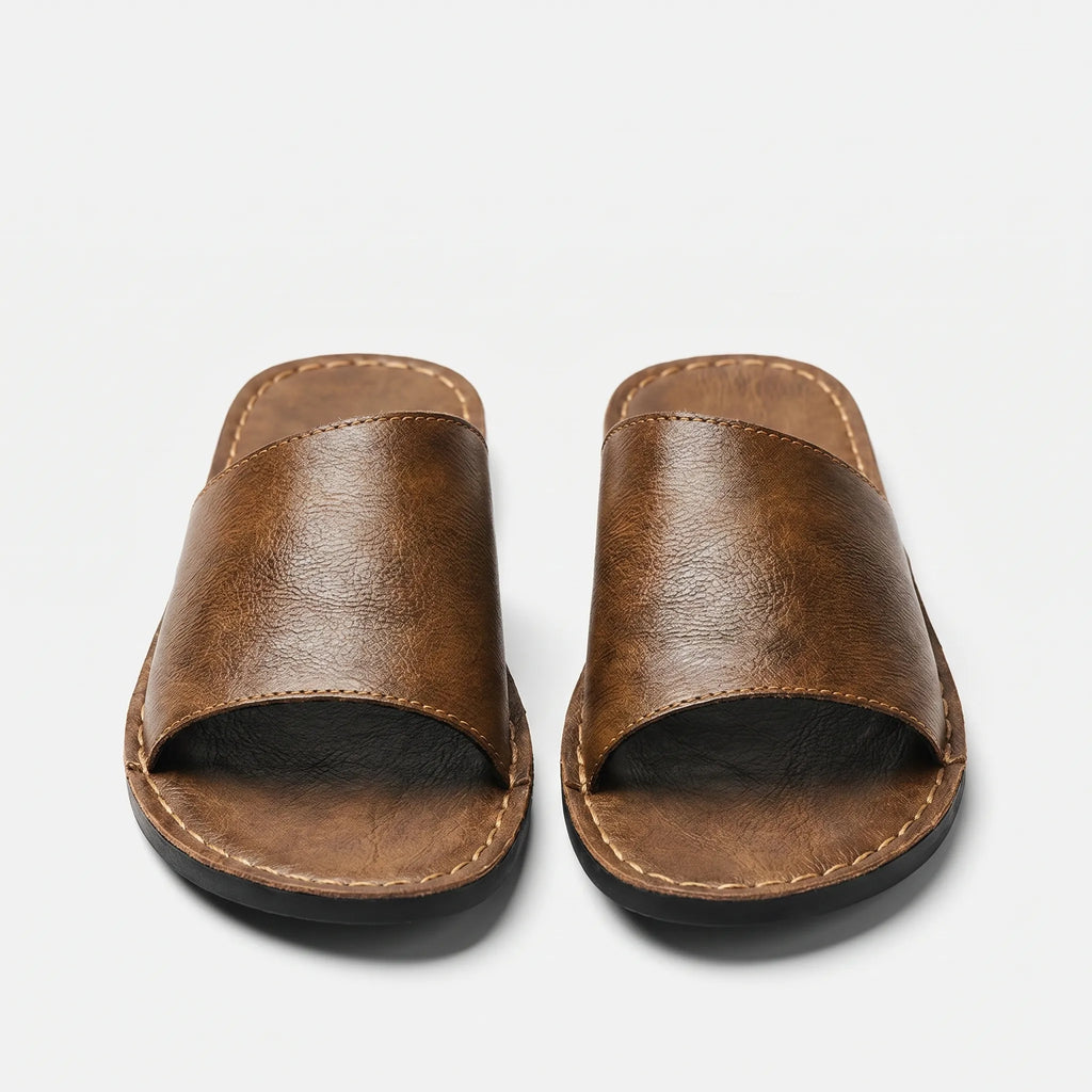 Solrio™ -  Minimalist Slip-On Sandals -  Warm Weather Wear