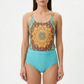 Solvara™ -  Printed Two Piece Tankini Set -  Beach Holidays