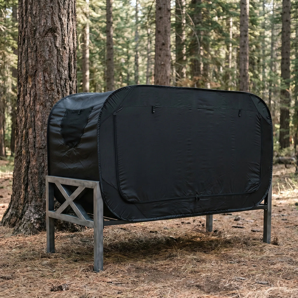 SomniPod™ -  Foldable Pop-Up Bed Tent -  Creating Sleeping Privacy