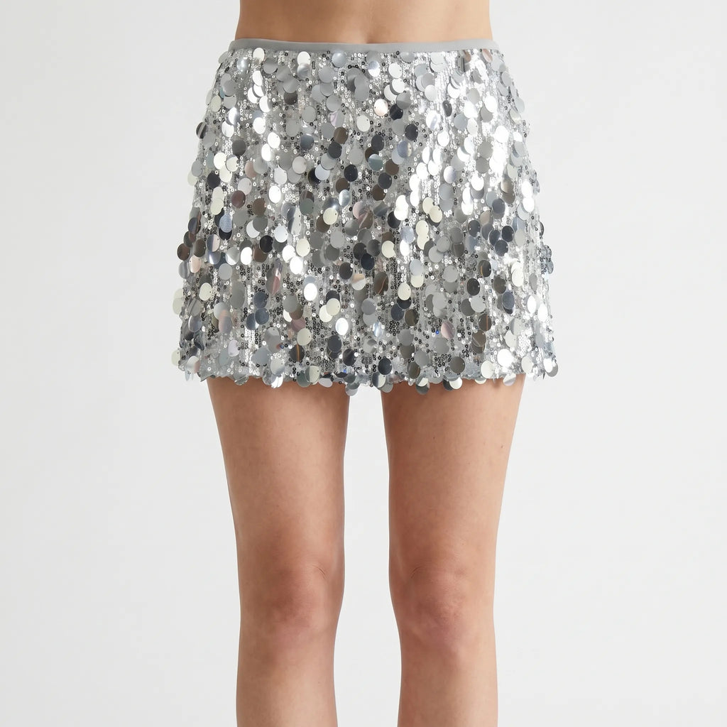 Sparklette™ -  Sequin Mini Skirt -  Evening Party Wear