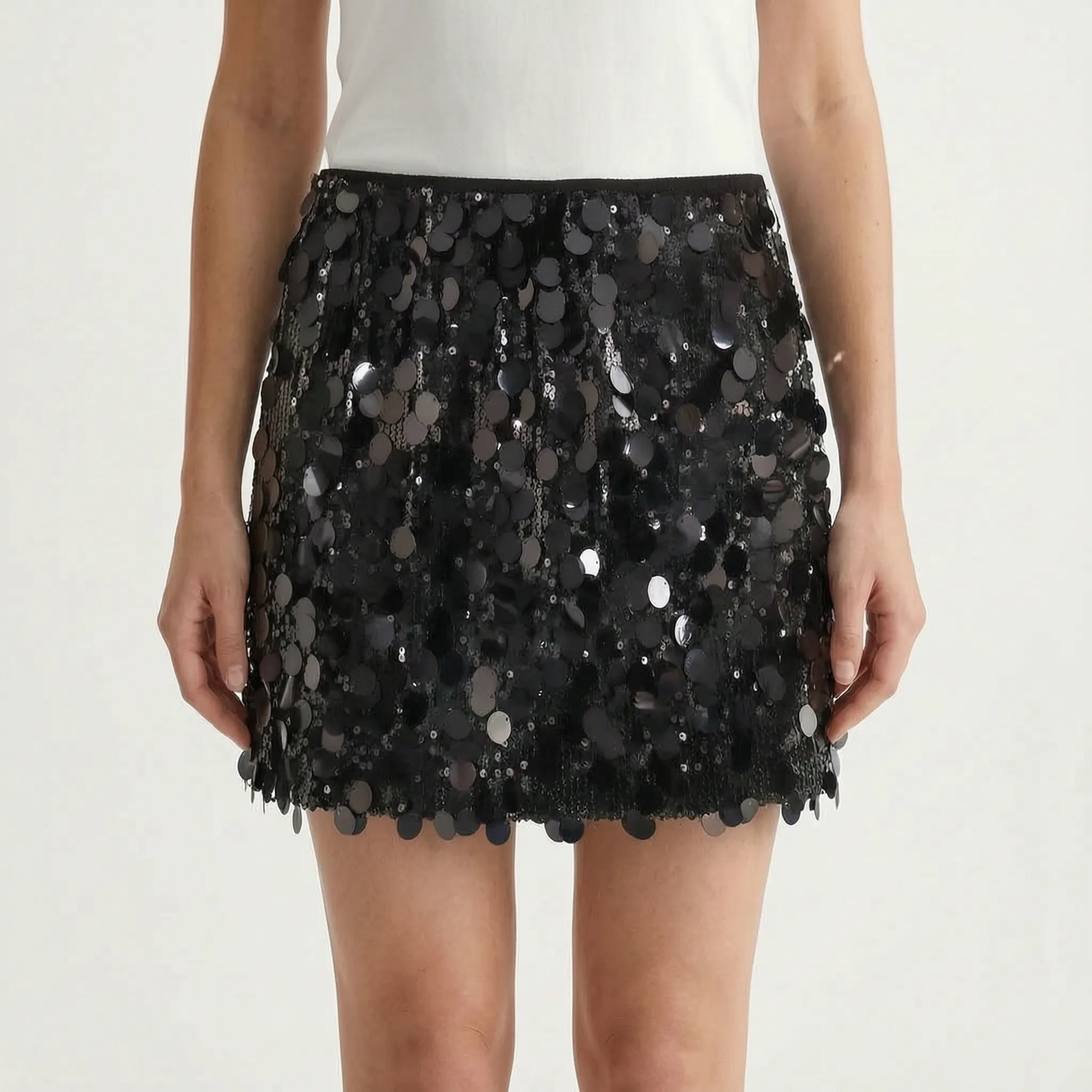Sparklette™ -  Sequin Mini Skirt -  Evening Party Wear