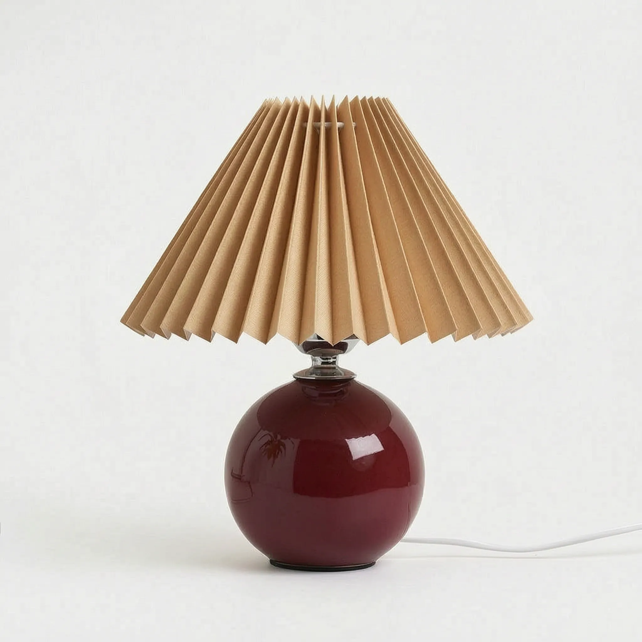 Spheris™ -  Vintage Style Spherical Table Lamp -  Evening Reading Illumination