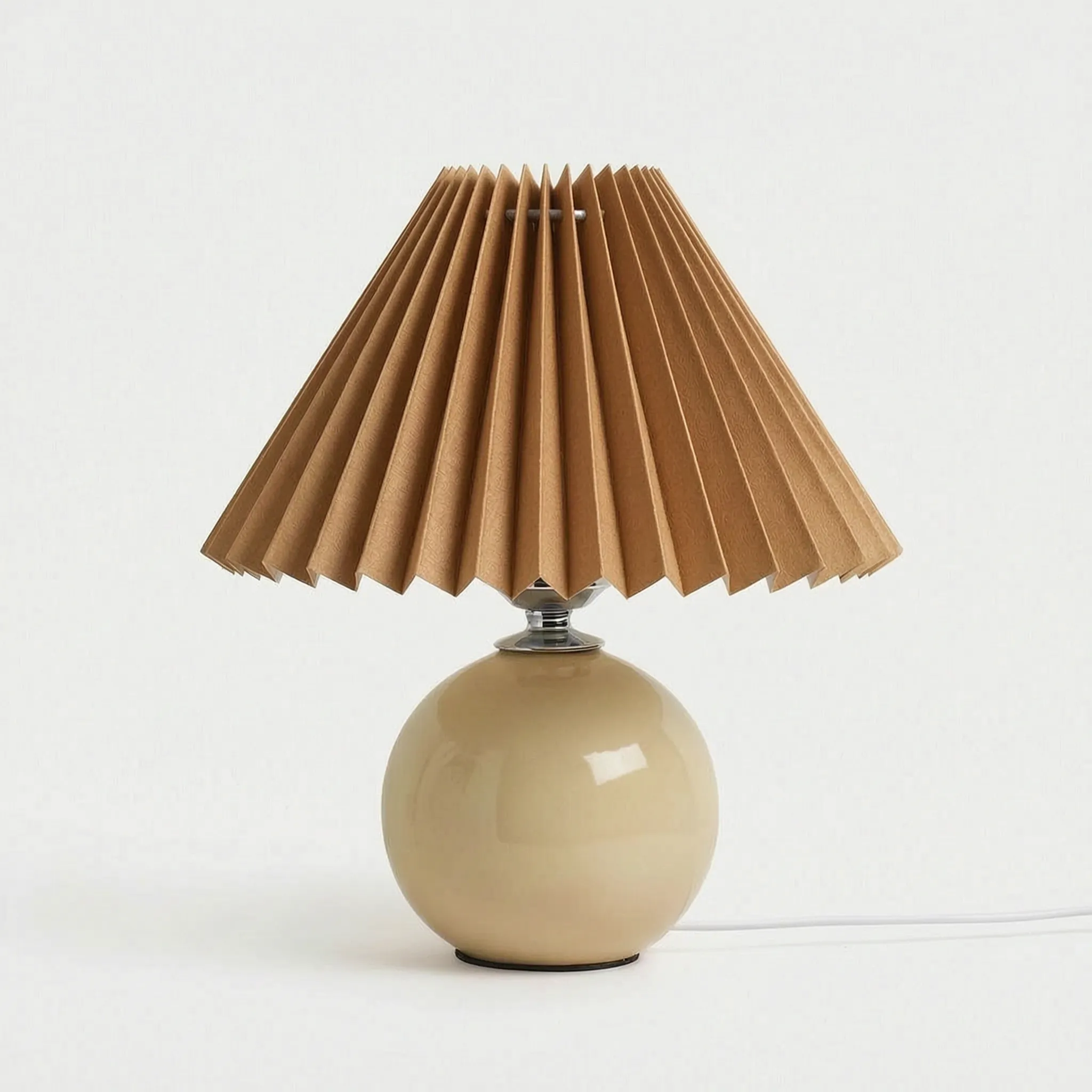 Spheris™ -  Vintage Style Spherical Table Lamp -  Evening Reading Illumination