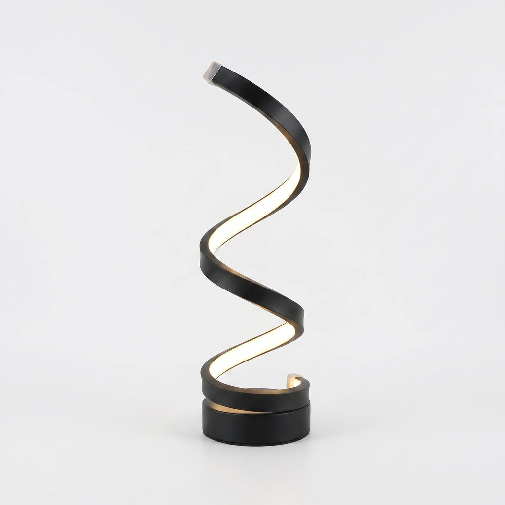 Spiralyx™ -  Modern Spiral Desk Lamp -  Adding Ambient Lighting