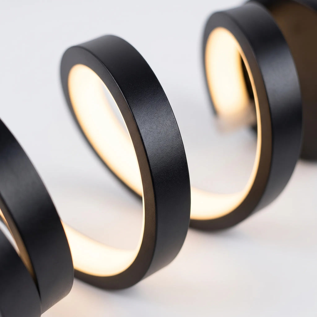 Spiralyx™ -  Modern Spiral Desk Lamp -  Adding Ambient Lighting