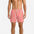 Strande™ -  Striped Men's Swim Shorts -  Swimming In Pools