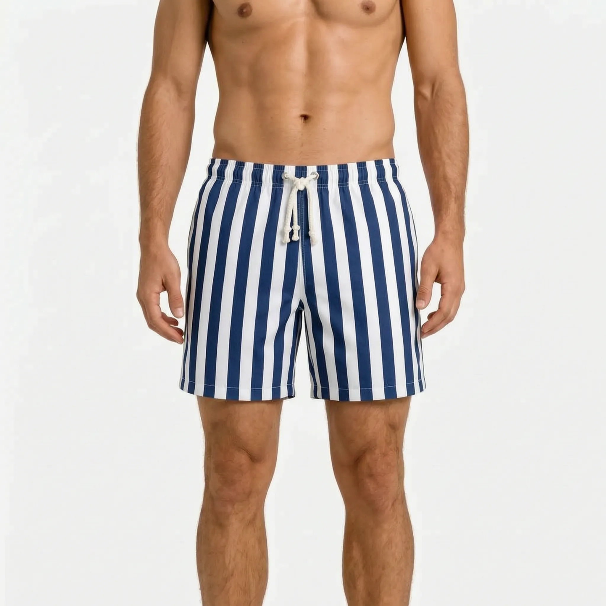 Strande™ -  Striped Men's Swim Shorts -  Swimming In Pools