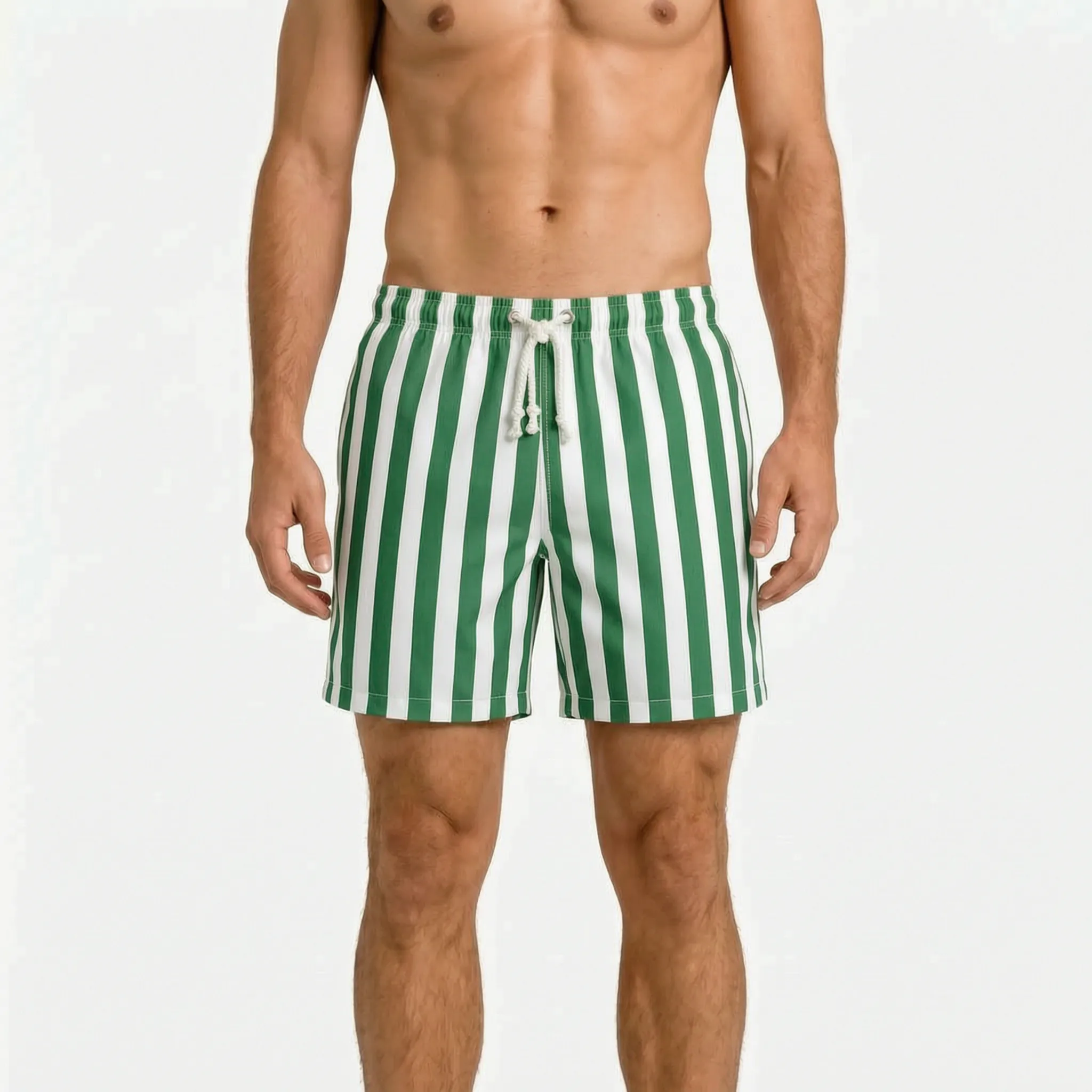 Strande™ -  Striped Men's Swim Shorts -  Swimming In Pools