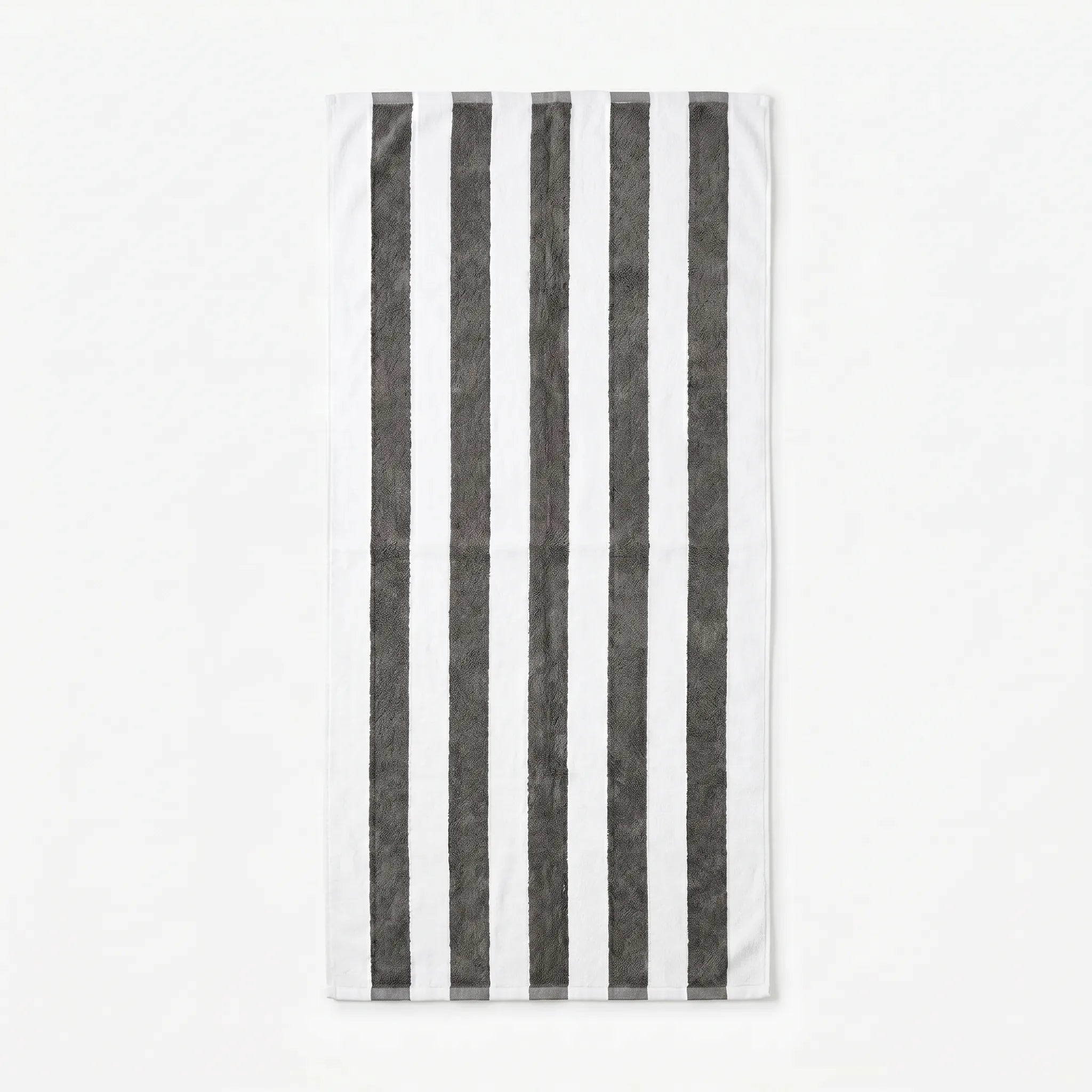 Stranze™ -  Classic Striped Beach Towel -  Drying Off After Swimming