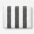 Stranze™ -  Classic Striped Beach Towel -  Drying Off After Swimming