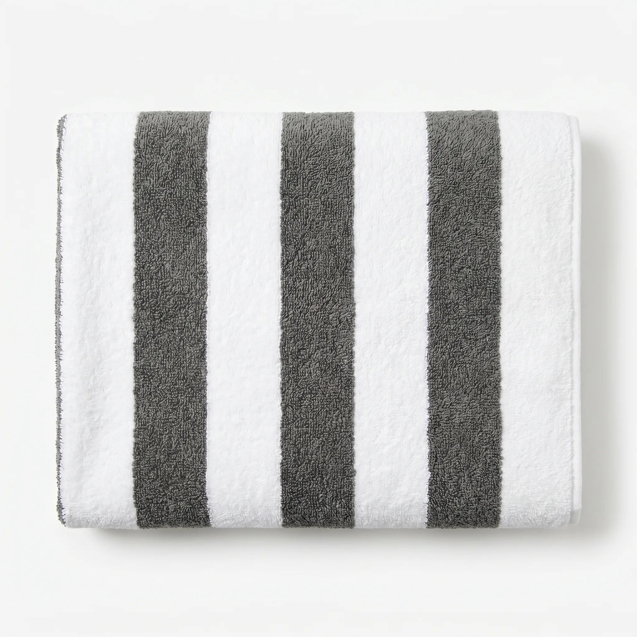 Stranze™ -  Classic Striped Beach Towel -  Drying Off After Swimming