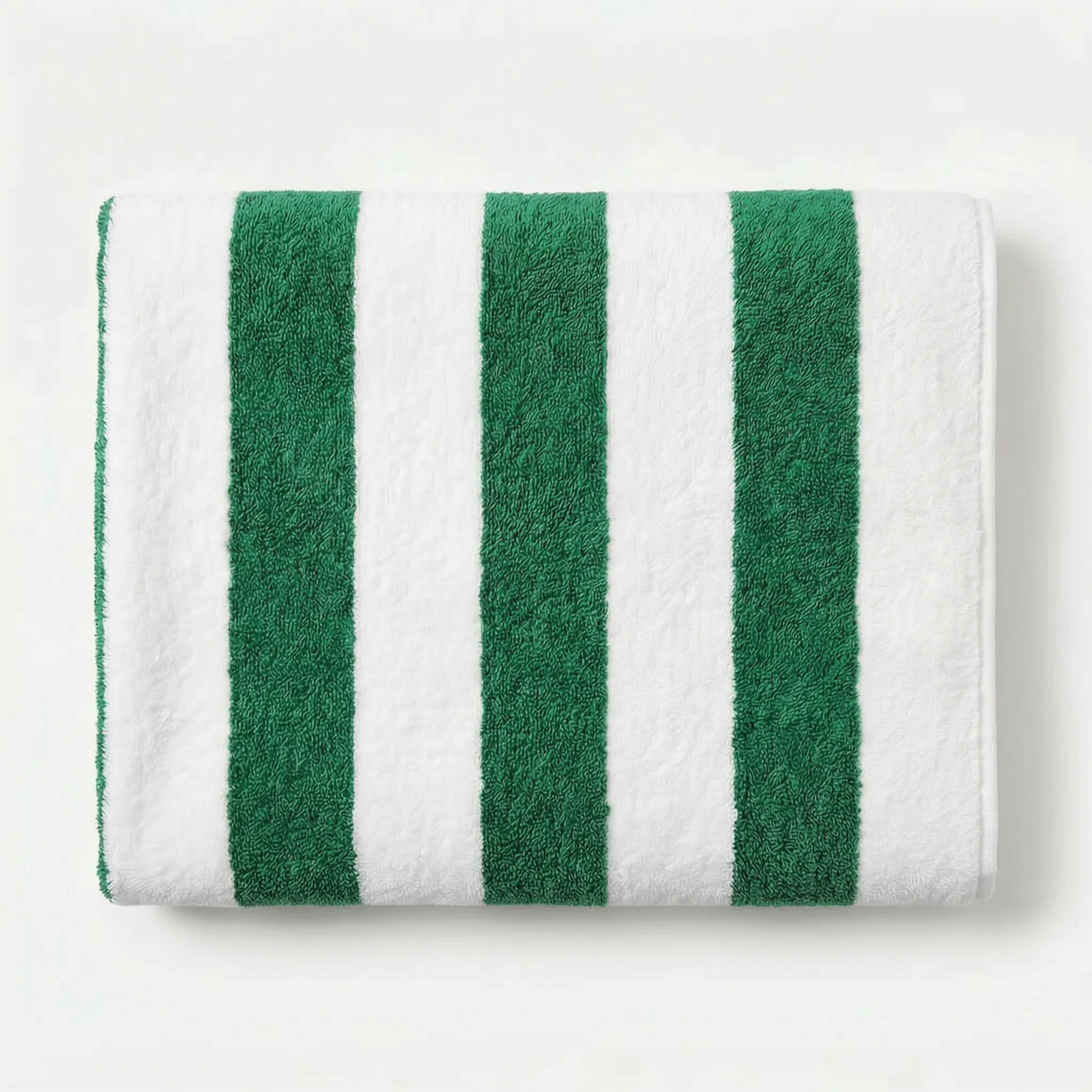 Stranze™ -  Classic Striped Beach Towel -  Drying Off After Swimming