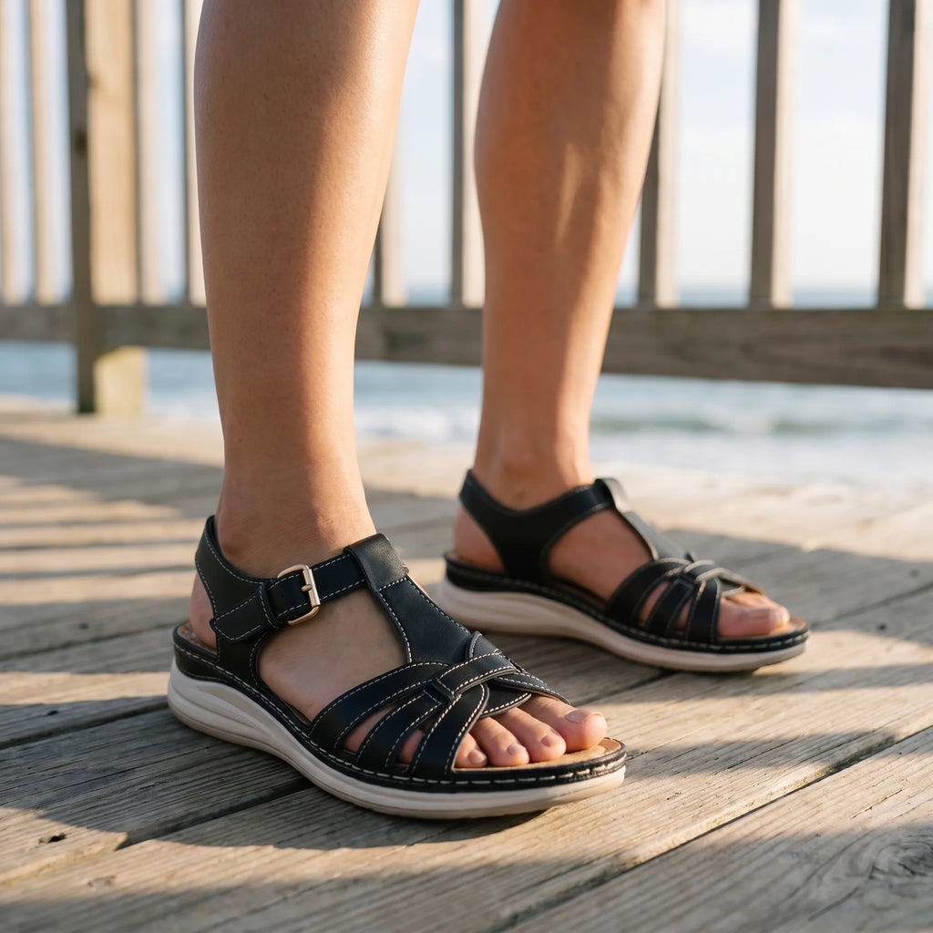 StrideNova™ -  Arch Support Walking Sandals -  Everyday Walking