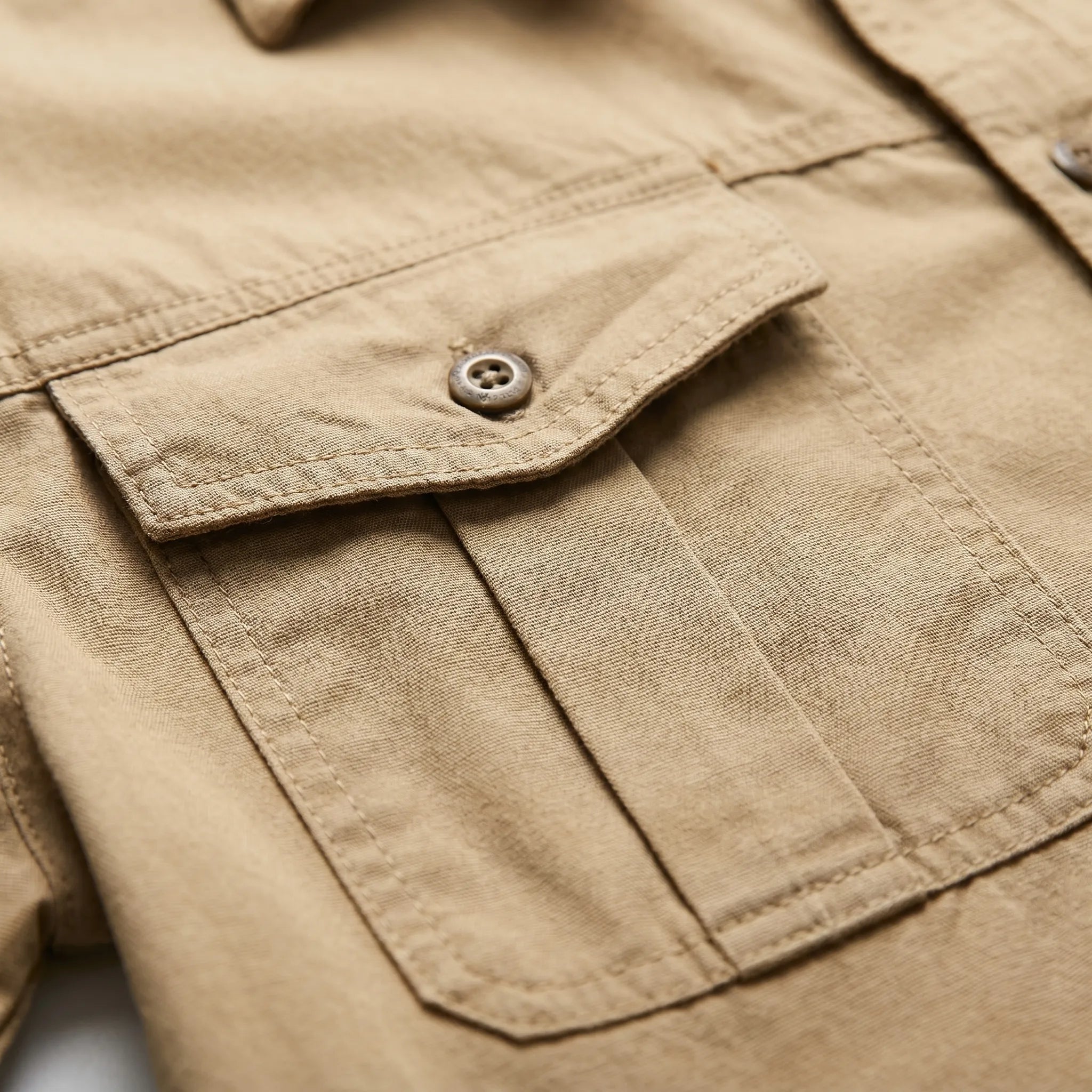 Stridon™ -  Men's Short Sleeve Cargo Shirt -  Casual Weekend Wear
