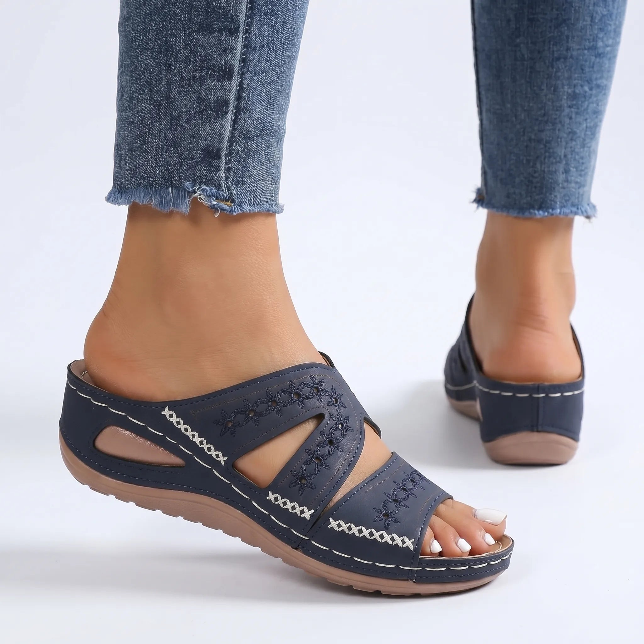Stridova™ -  Orthopaedic Slip-On Sandals -  Everyday Walking