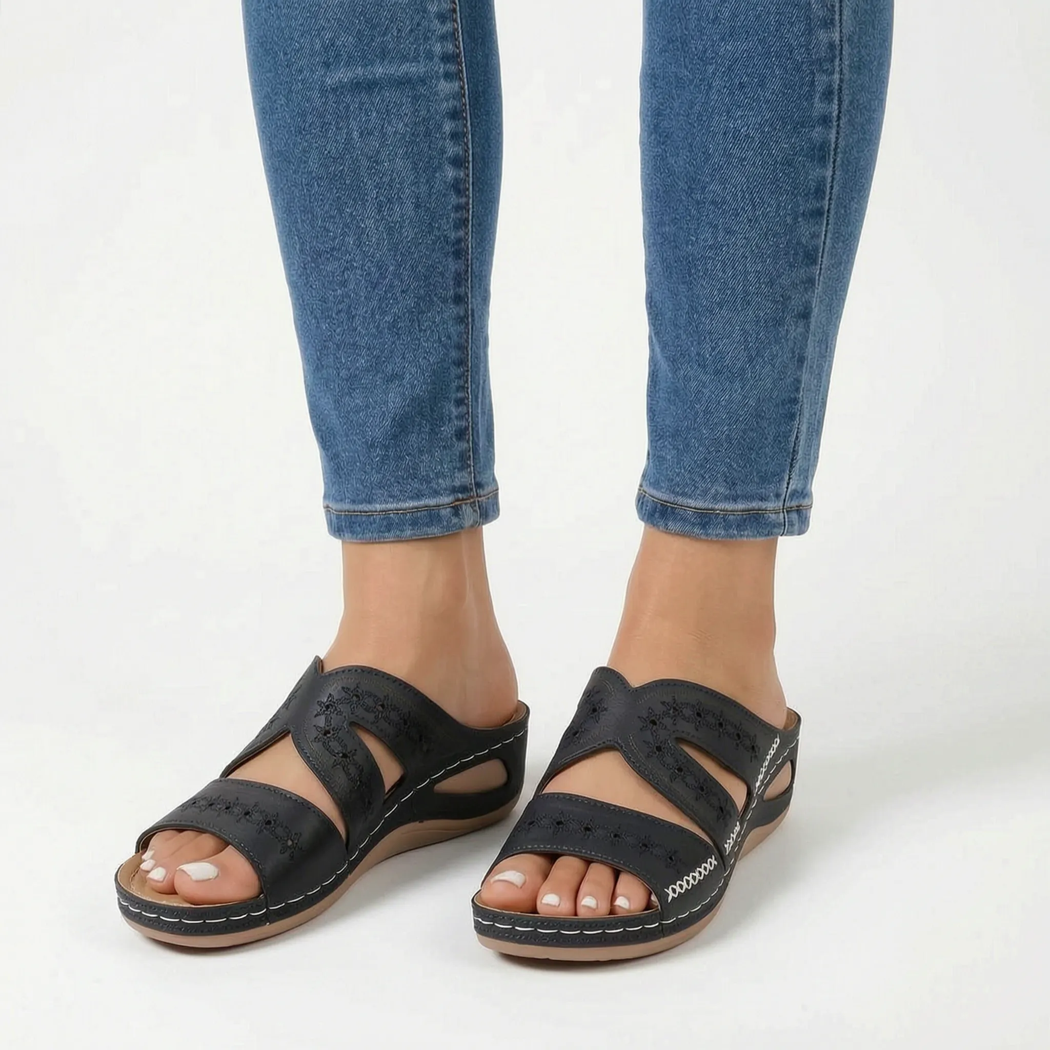Stridova™ -  Orthopaedic Slip-On Sandals -  Everyday Walking