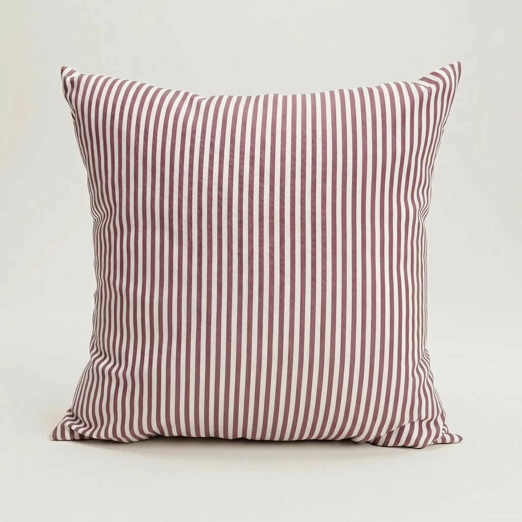 Strypa™ -  Square Striped Throw Cushion -  Supporting The Back