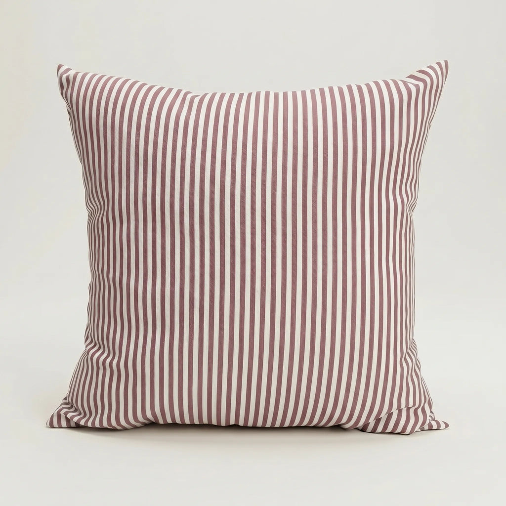 Strypa™ -  Square Striped Throw Cushion -  Supporting The Back