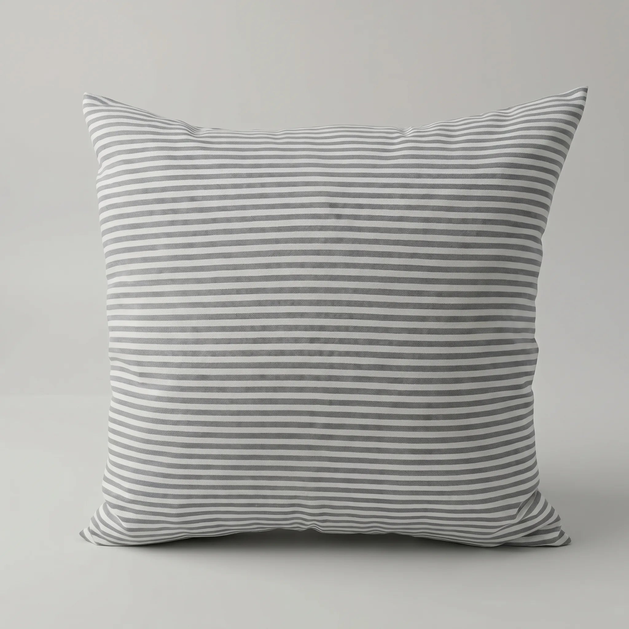 Strypa™ -  Square Striped Throw Cushion -  Supporting The Back