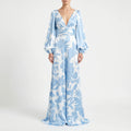 Sylphira™ -  Long Sleeve Floral Maxi Dress -  Evening Event Wear