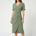 Sylvene™ -  Floral Midi Dress -  Weekend Social Events