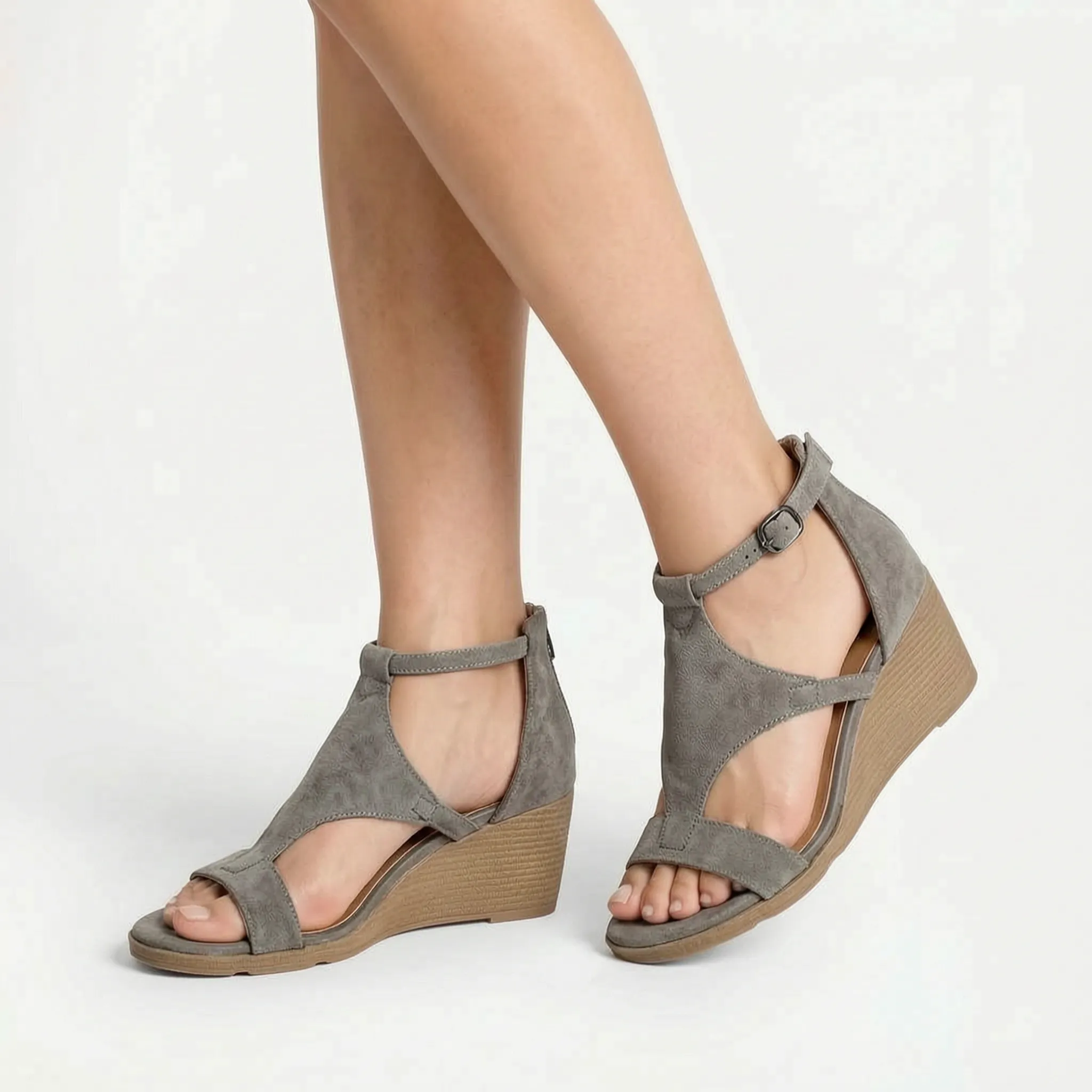 Taronna™ -  Casual Wedge Sandal -  City Walking