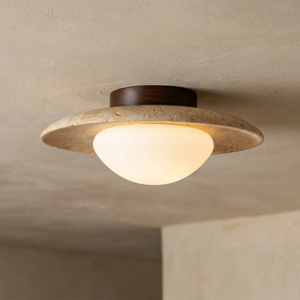 Tectra™ -  Minimalist Round Ceiling Light -  Illuminating Living Spaces