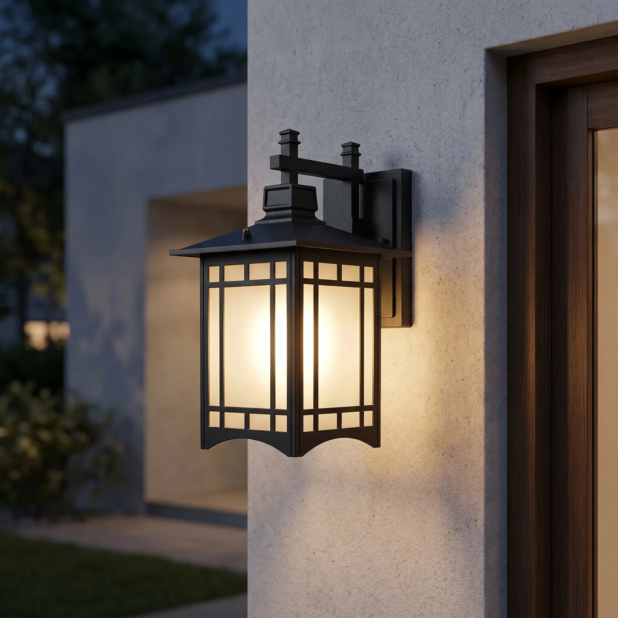 Terasse™ -  Outdoor Pavilion Wall Light -  Illuminating Exterior Walls