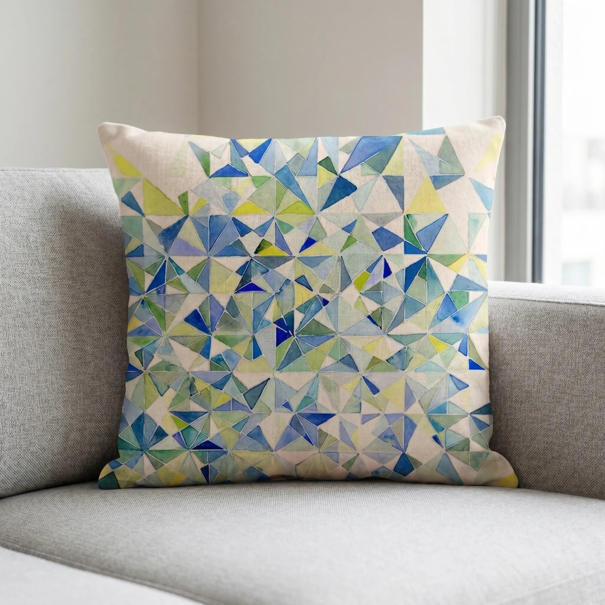 Tesselo™ -  Modern Geometric Throw Cushion -  Styling Seating Areas