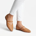 Tessina™ -  Woven Pointed Toe Mules -  Easy Slip-On Wear