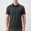 Texturis™ -  Textured Knit Polo Shirt -  Smart Casual Dressing