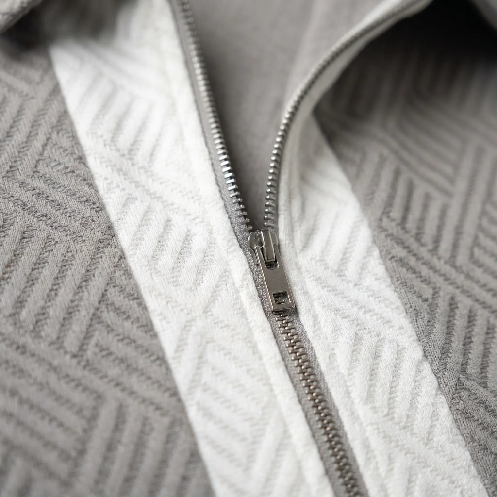 Thraydon™ -  Men's Zip-Up Polo Set -  Casual Summer Outings